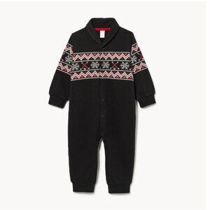 (4/$20) Joe Fresh - Baby Boys' Shawl Collar Romper